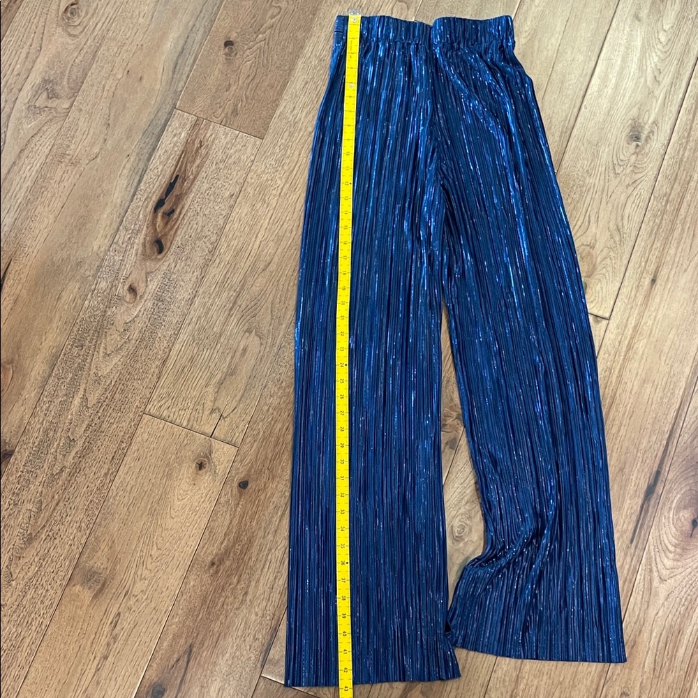 Sabina Musayev The York Pant in shimmering blue, XS - Picture 7 of 7